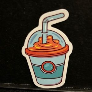 SLUSHY DRINK STICKER